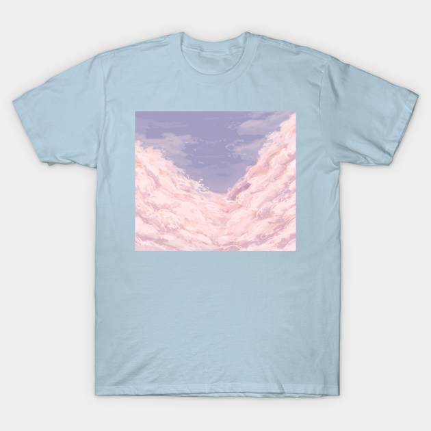 CLOUDS T-Shirt by Stayhella Studio